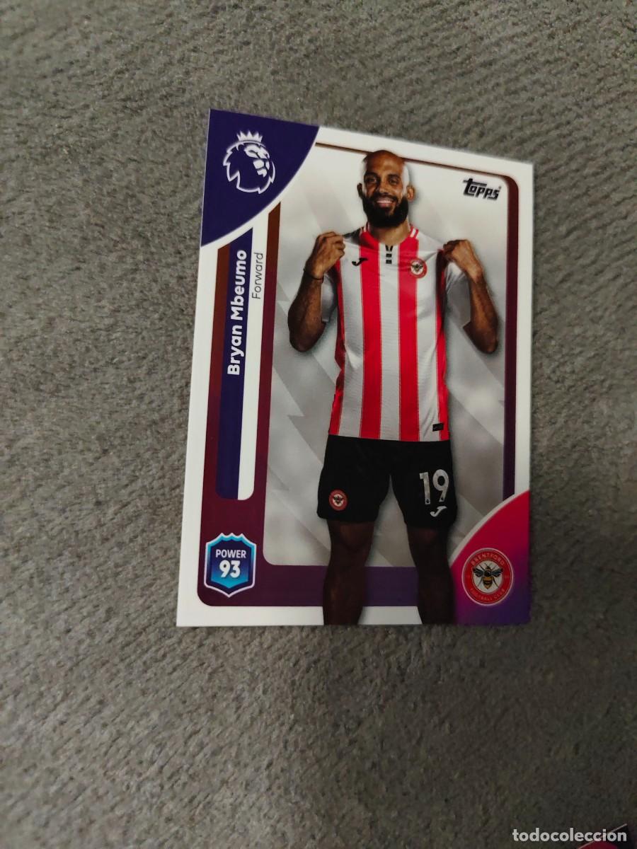 Cartes &agrave; collectionner de Football: 68 PREMIER LEAGUE 2025 26 BRYAN MBEUMO BRENTFORD TOPPS 25 2026 TRADING CARDS AAL