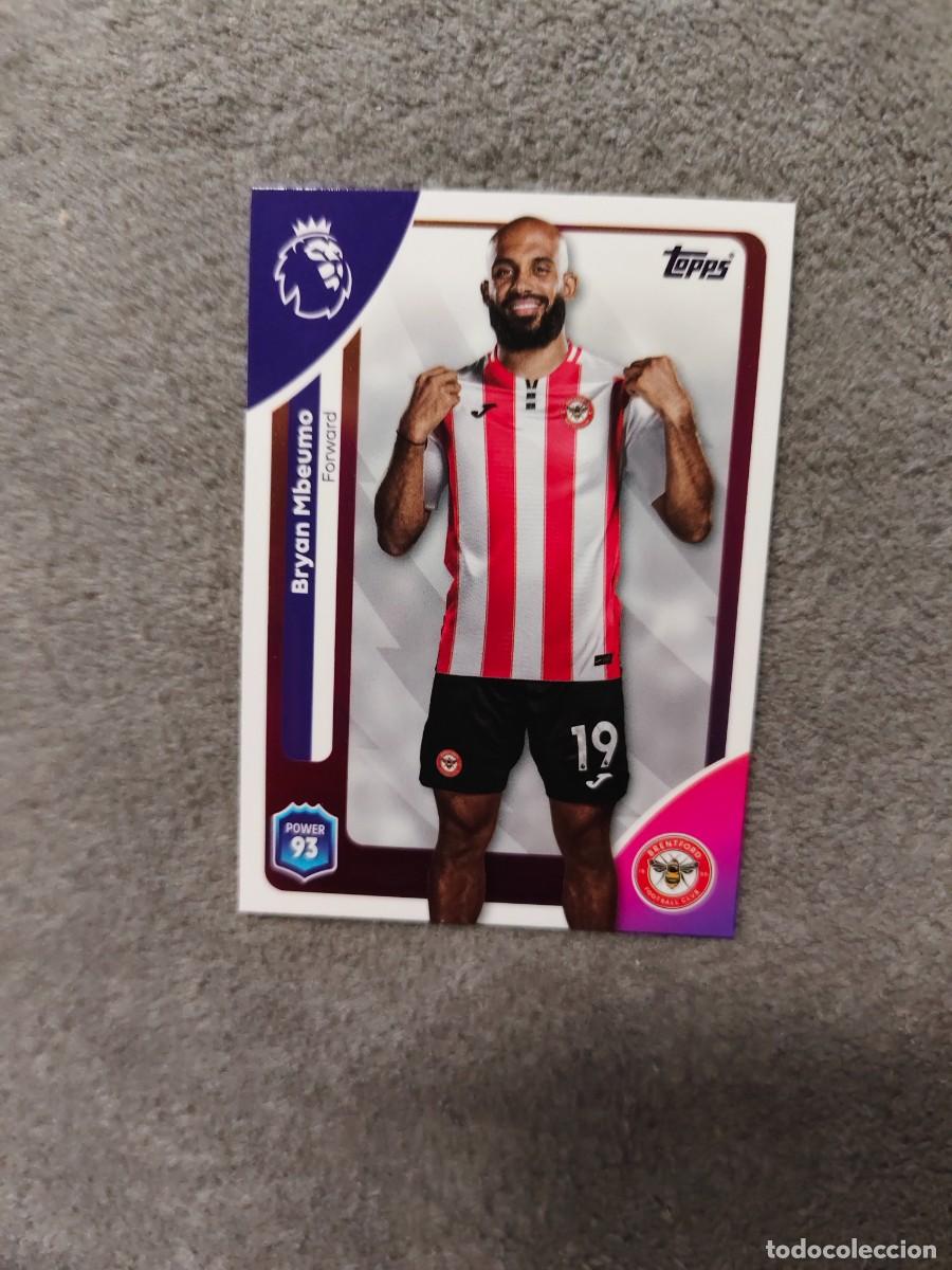 Cartes &agrave; collectionner de Football: 68 PREMIER LEAGUE 2025 26 BRYAN MBEUMO BRENTFORD TOPPS 25 2026 TRADING CARDS AAL