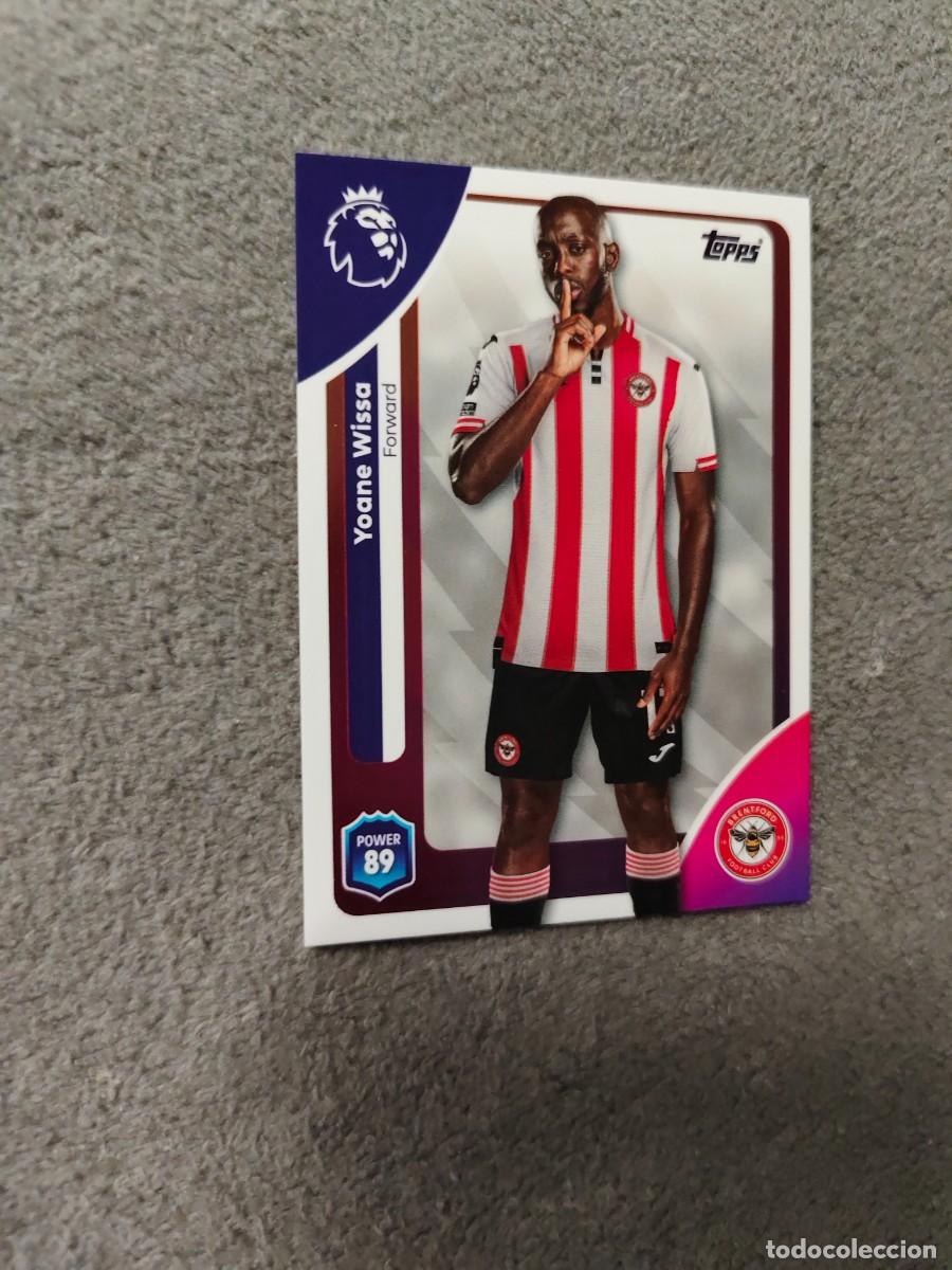 Cartes &agrave; collectionner de Football: 69 PREMIER LEAGUE 2025 26 YOANE WISSA BRENTFORD TOPPS 25 2026 TRADING CARDS AAL