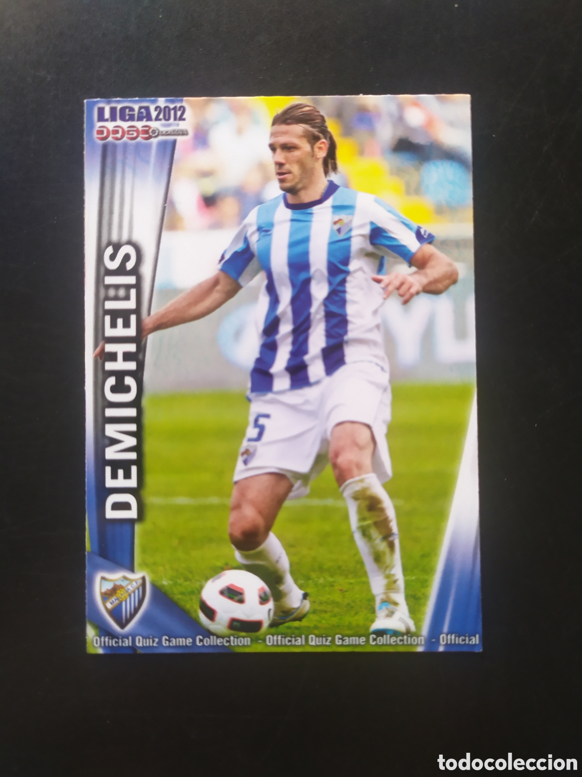 Fu&szlig;ball-Sticker: Mundicromo fichas Liga 2011 2012 11 12 Demichelis n&deg; 276 Malaga