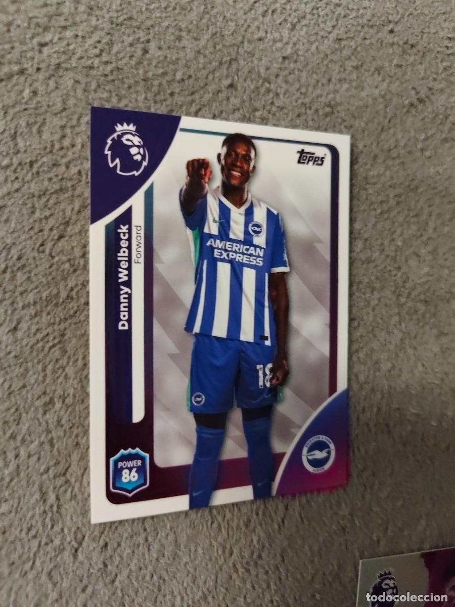 Cromos de f&uacute;tbol: 85 PREMIER LEAGUE 2025 26 DANNY WELBECK BRIGHTON TOPPS 25 2026 TRADING CARDS AAL