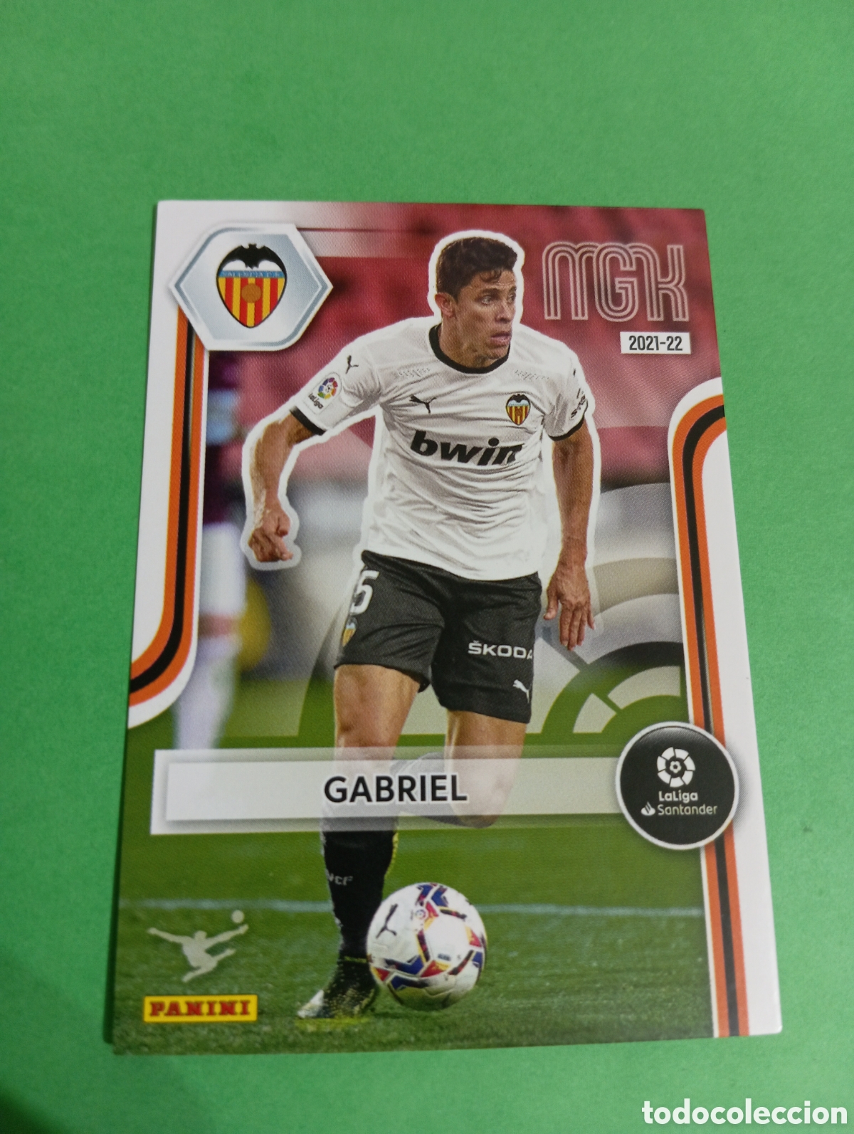 Cromos de f&uacute;tbol: Gabriel Valencia n&deg;329 / PANINI MEGACRACKS 2021/2022