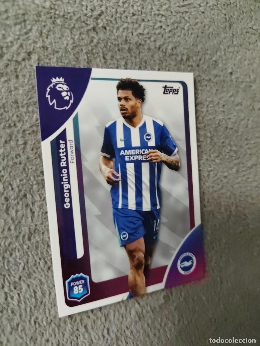 Cromos de f&uacute;tbol: 86 PREMIER LEAGUE 2025 26 GEORGINIO RUTTER BRIGHTON TOPPS 25 2026 TRADING CARDS AAL