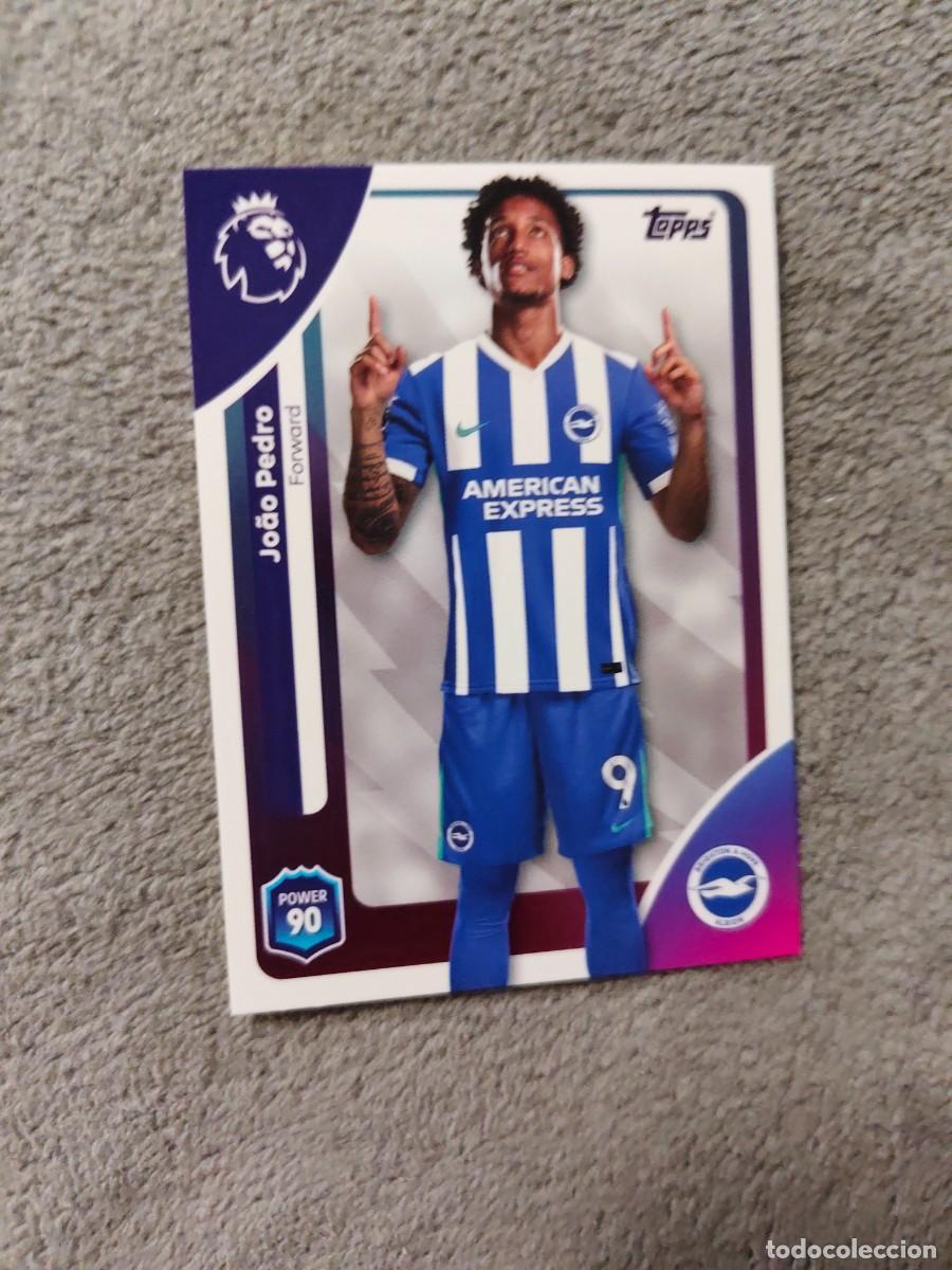 Cromos de f&uacute;tbol: 87 PREMIER LEAGUE 2025 26 JO&Atilde;O PEDRO BRIGHTON TOPPS 25 2026 TRADING CARDS AAL