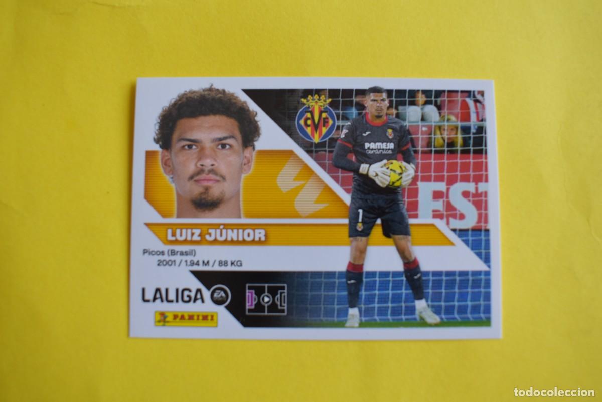 Cromos de f&uacute;tbol: Cromo Liga 2026 2027. 26 27. Luiz J&uacute;nior. Villarreal. N. &ordm; 3. ESTE. Panini