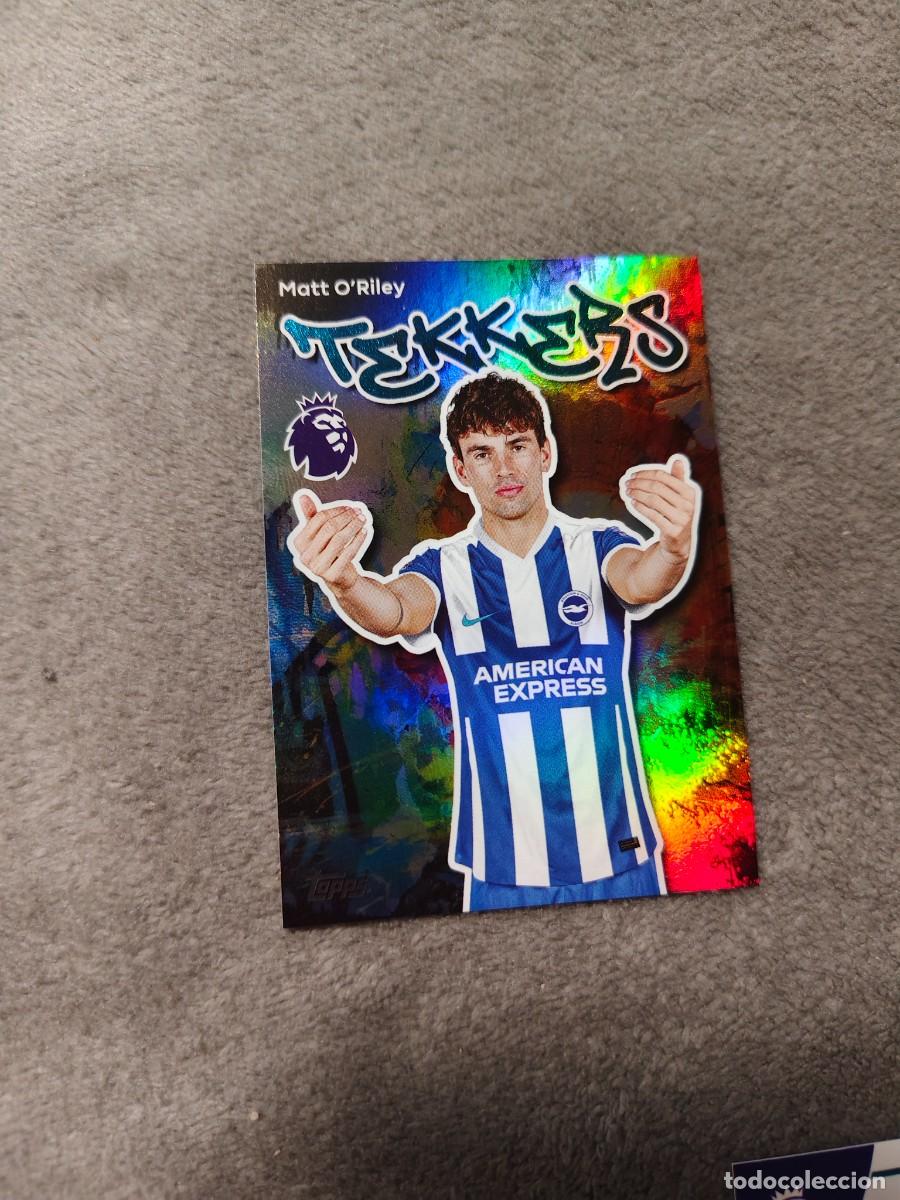 Cromos de f&uacute;tbol: 90 PREMIER LEAGUE 2025 26 MATT O'RILEY BRIGHTON TEKKER TOPPS 25 2026 TRADING CARDS AAL