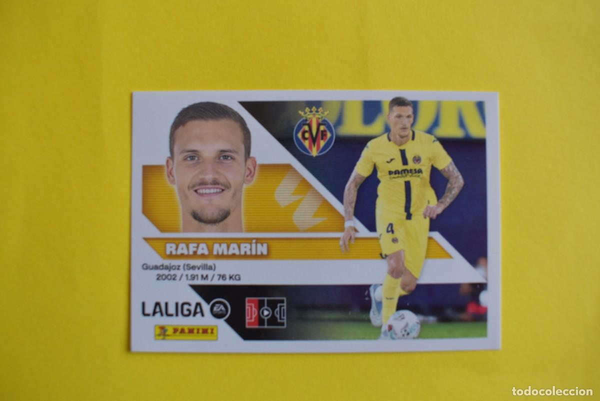 Cromos de f&uacute;tbol: Cromo Liga 2026 2027. 26 27. Rafa Mar&iacute;n. Villarreal. N. &ordm; 8 B. ESTE. Panini