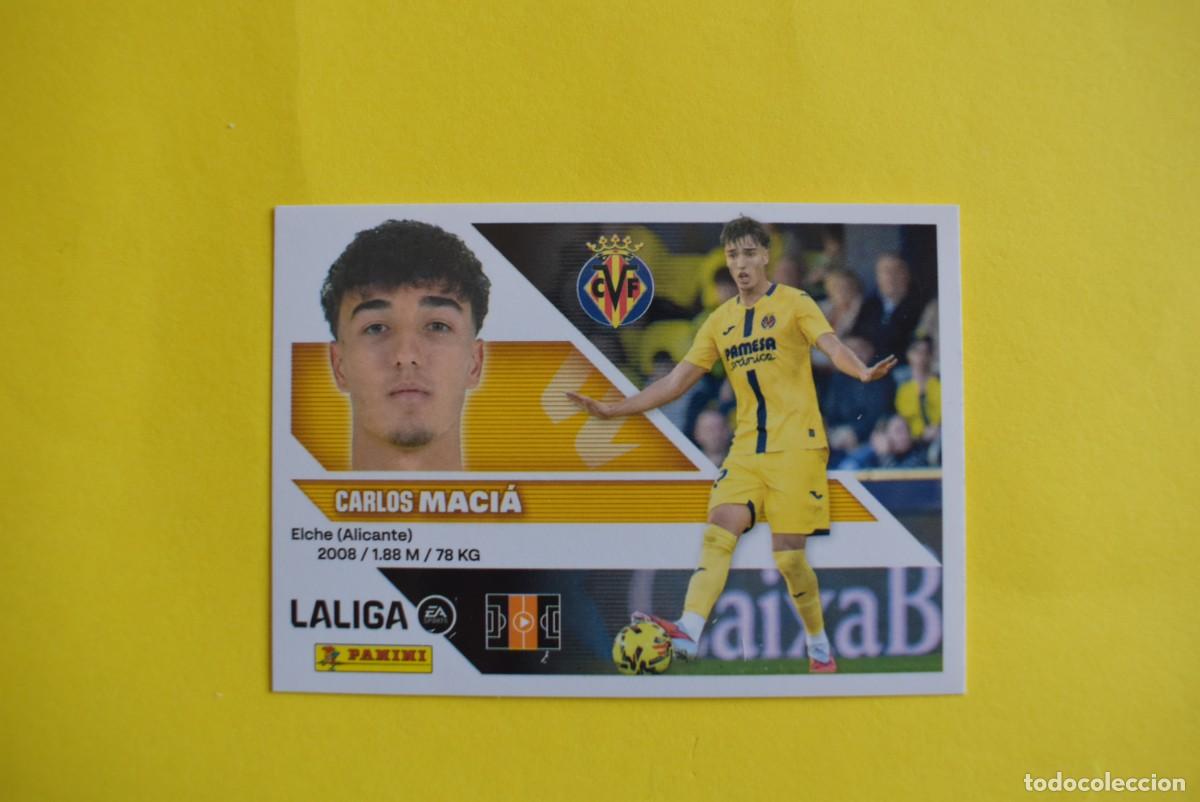 Football Stickers: Cromo Liga 2026 2027. 26 27. Maci&aacute;. Villarreal. N. &ordm; 13. ESTE. Panini