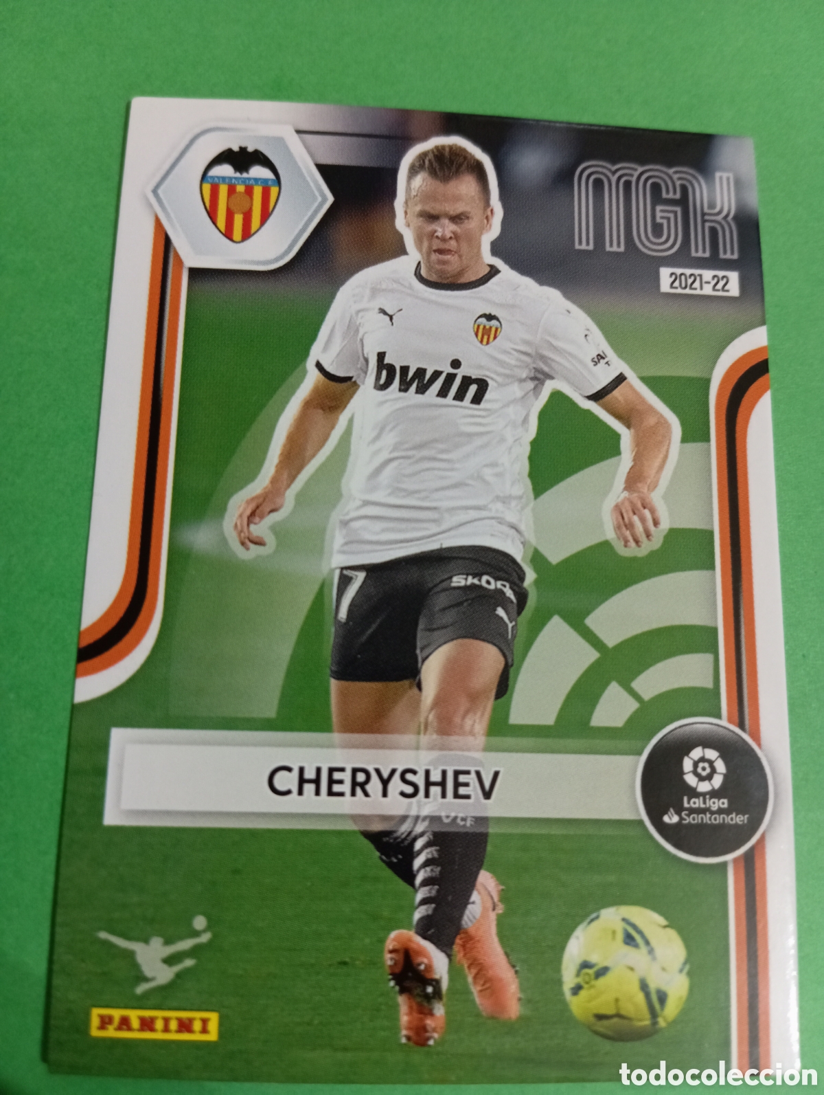 Cromos de f&uacute;tbol: Cheryshev Valencia n&deg;336 / PANINI MEGACRACKS 2021/2022