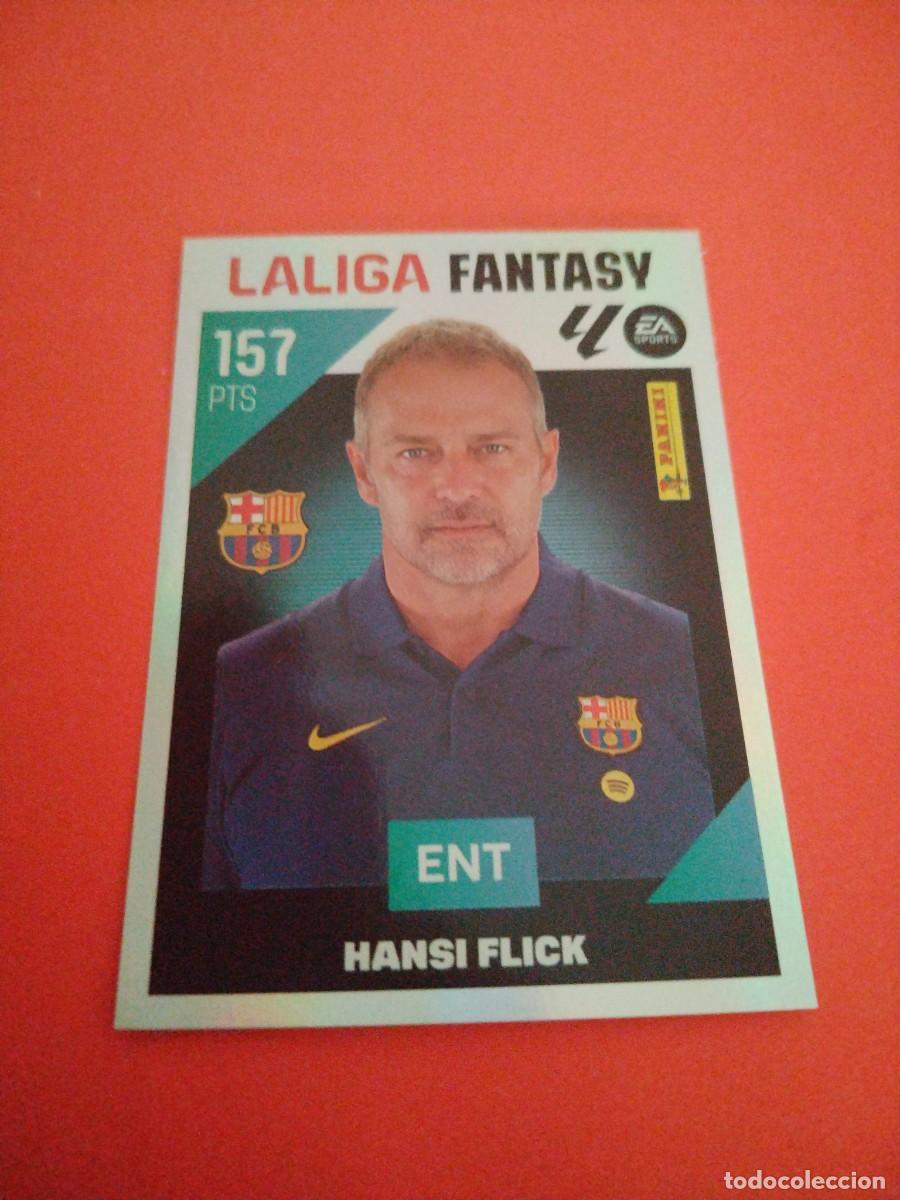 Cromos de f&uacute;tbol: ESTE 2026 2027 LA LIGA FANTASY N 1 - HANSI FLICK