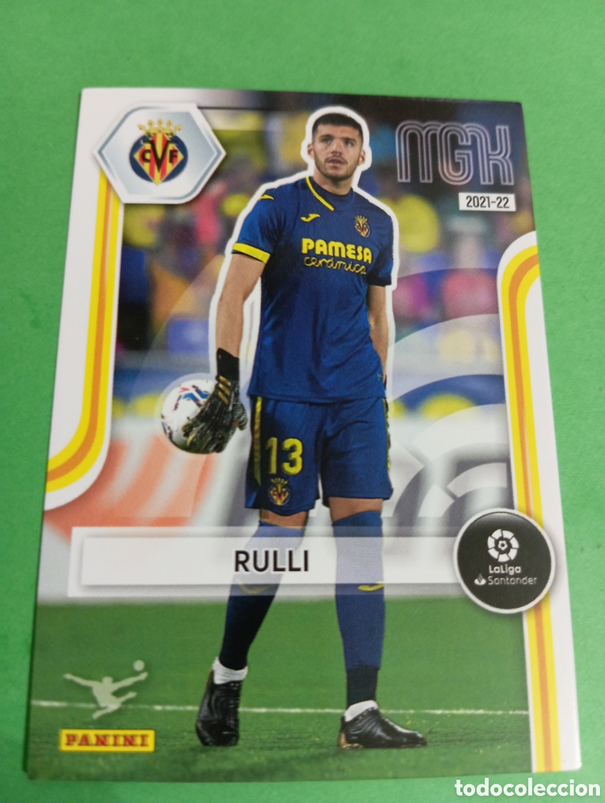 Cromos de f&uacute;tbol: Rulli Villarreal n&deg;345 / PANINI MEGACRACKS 2021/2022