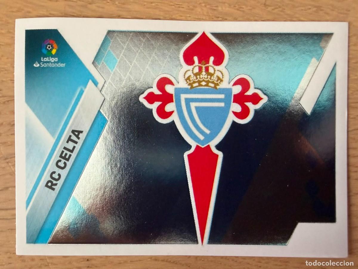Cromos de f&uacute;tbol: 11 ESCUDO CELTA VIGO 19 20 2019 2020 LIGA SANTANDER COLECCIONES ESTE SIN PEGAR STICKER