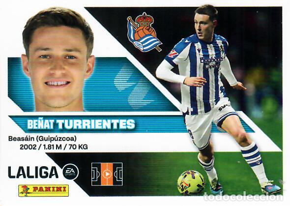 Cromos de f&uacute;tbol: CROMO PANINI LIGA ESTE 26 27 - N&ordm; 12 - TURRIENTES - R. SOCIEDAD
