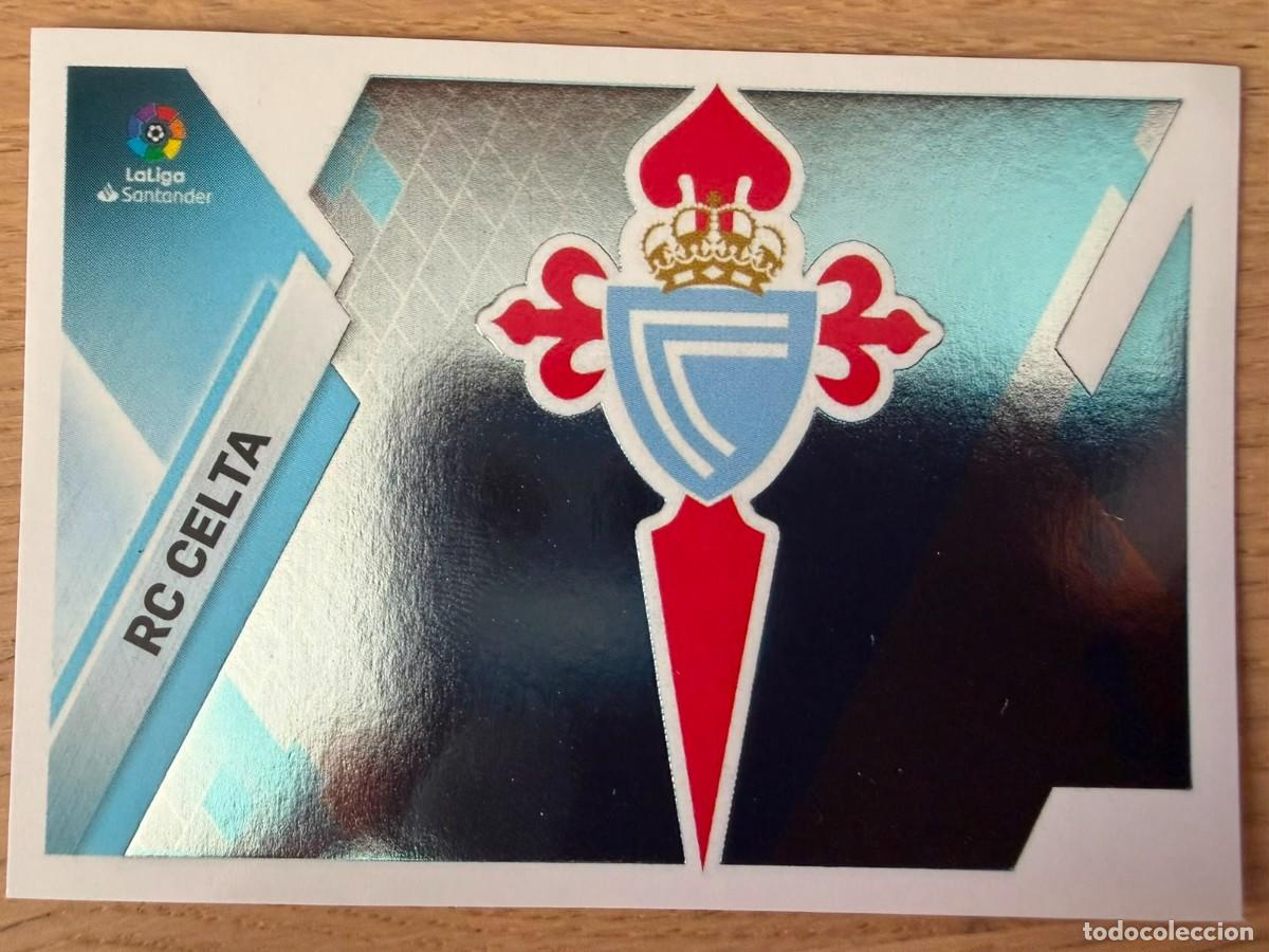 Cromos de f&uacute;tbol: 11 ESCUDO CELTA VIGO 19 20 2019 2020 LIGA SANTANDER COLECCIONES ESTE SIN PEGAR STICKER
