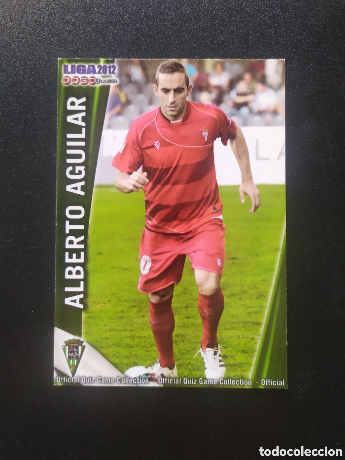 Cromos de f&uacute;tbol: Mundicromo fichas Liga 2011 2012 11 12 Alberto Aguilar n&deg; 1040 C&oacute;rdoba