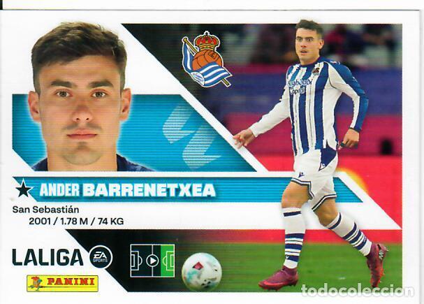 Cromos de f&uacute;tbol: CROMO PANINI LIGA ESTE 26 27 - N&ordm; 16 - BARRENETXEA - R. SOCIEDAD
