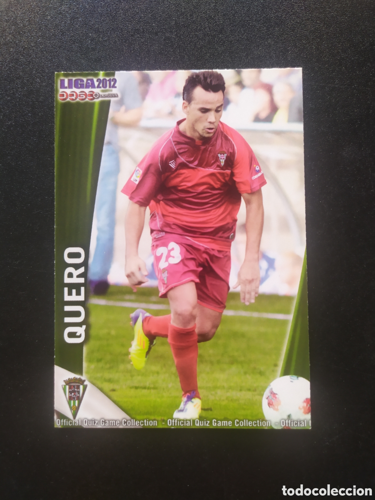 Cromos de f&uacute;tbol: Mundicromo fichas Liga 2011 2012 11 12 Quero n&deg; 1041 C&oacute;rdoba