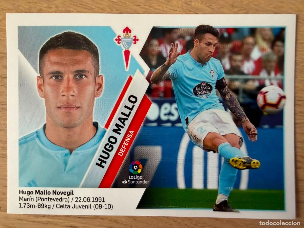 Figurine di Calcio: 3 HUGO MALLO CELTA VIGO 19 20 2019 2020 LIGA SANTANDER COLECCIONES ESTE SIN PEGAR STICKER