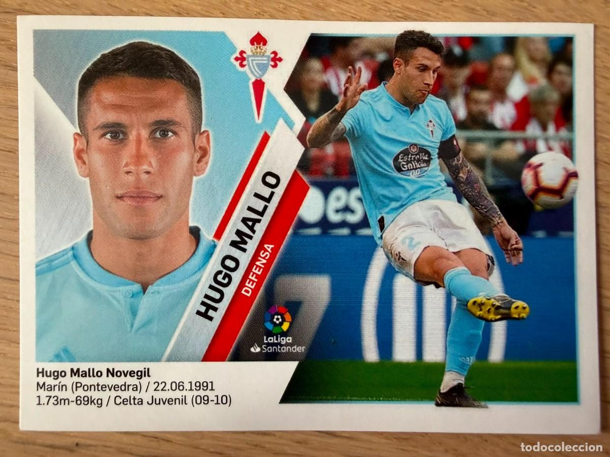 Figurine di Calcio: 3 HUGO MALLO CELTA VIGO 19 20 2019 2020 LIGA SANTANDER COLECCIONES ESTE SIN PEGAR STICKER