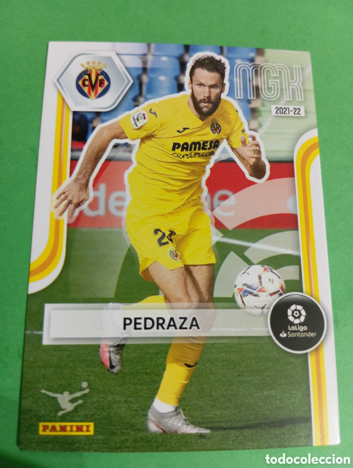 Cromos de f&uacute;tbol: Pedraza Villarreal n&deg;351 / PANINI MEGACRACKS 2021/2022