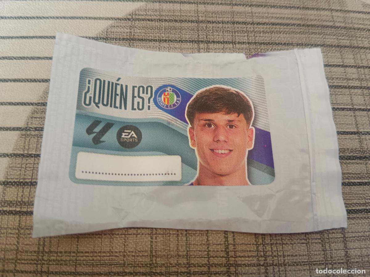 Cromos de f&uacute;tbol: TEMPORADA 2026 2027 26 27 CHICLE QUIEN ES GETAFE ESTE