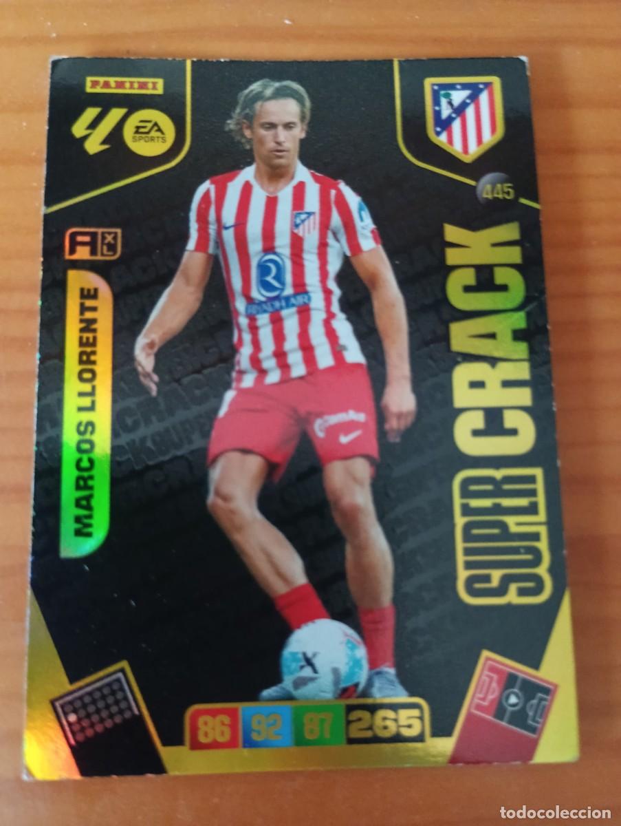 Cromos de f&uacute;tbol: FICHA N&ordm; 445 MARCOS LLORENTE ADRENALYN 25 26 PANINI 2025 - 26 SUPER CRACK