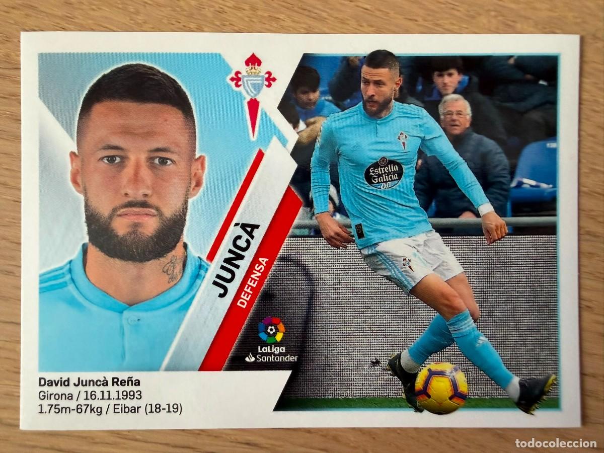 Cromos de f&uacute;tbol: 7A 7 A JUNCA CELTA VIGO 19 20 2019 2020 LIGA SANTANDER COLECCIONES ESTE SIN PEGAR STICKER