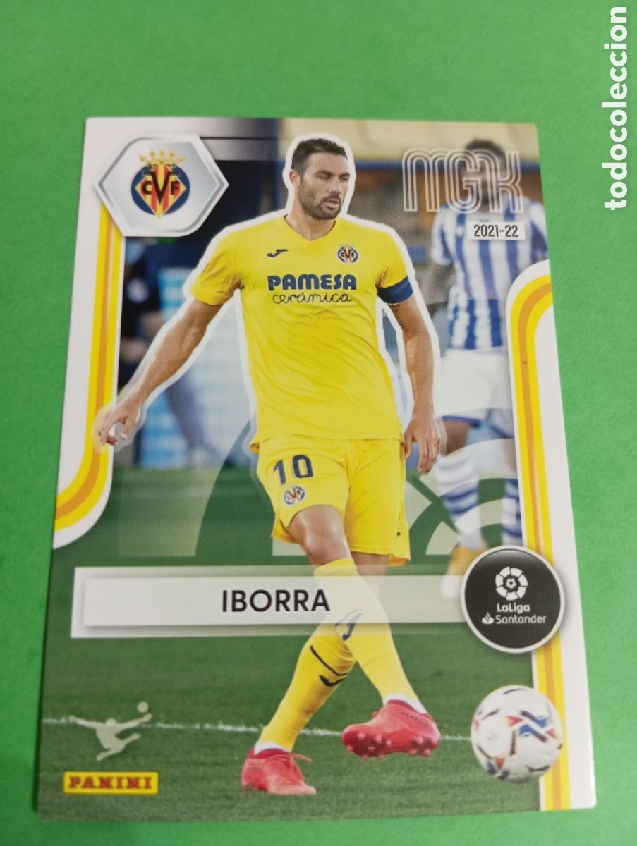 Cromos de f&uacute;tbol: Iborra Villarreal n&deg;353 / PANINI MEGACRACKS 2021/2022