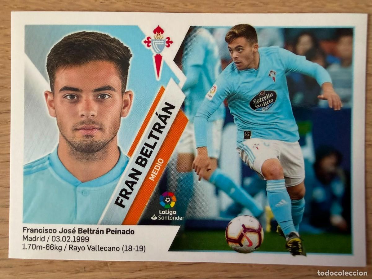 Cromos de f&uacute;tbol: 10A 10 A FRAN BELTRAN CELTA VIGO 19 20 2019 2020 LIGA SANTANDER COLECCIONES ESTE SIN PEGAR STICKER