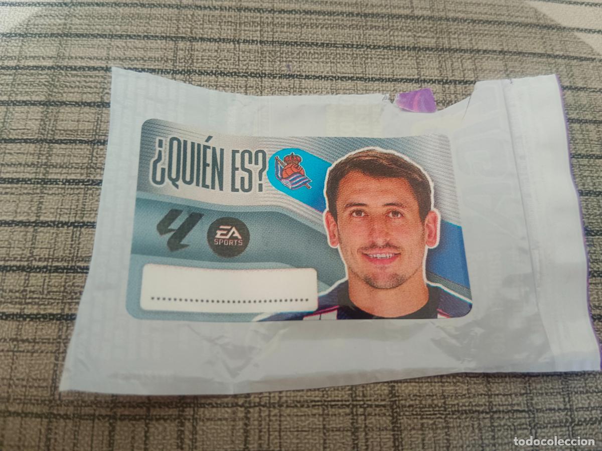Cromos de f&uacute;tbol: TEMPORADA 2026 2027 26 27 CHICLE QUIEN ES REAL SOCIEDAD ESTE