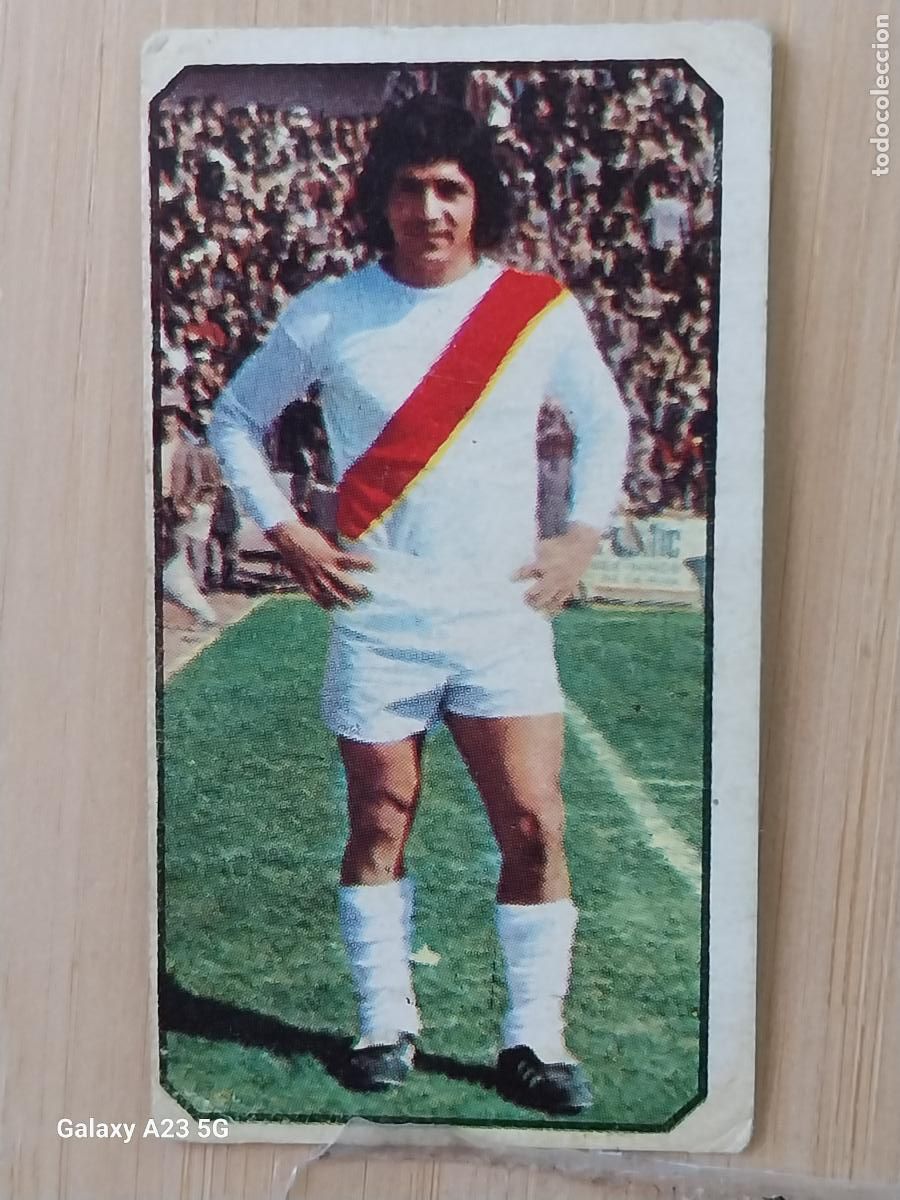 Cromos de f&uacute;tbol: RAUL D&Iacute;AZ RAYO VALLECANO ED ESTE LIGA 1977 77 78 CROMO ORIGINAL SIN PEGAR NUNCA