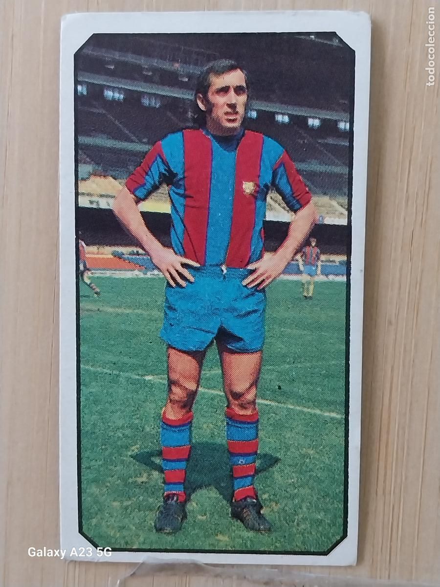 Cromos de f&uacute;tbol: ASENSI F C BARCELONA ED ESTE LIGA 1977 77 78 CROMO ORIGINAL SIN PEGAR NUNCA