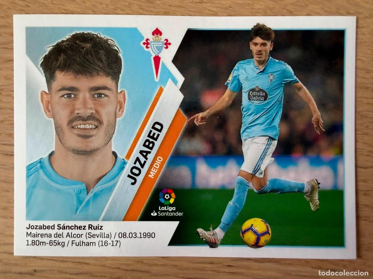 Cromos de f&uacute;tbol: 10B 10 B JOZABED CELTA VIGO 19 20 2019 2020 LIGA SANTANDER COLECCIONES ESTE SIN PEGAR STICKER