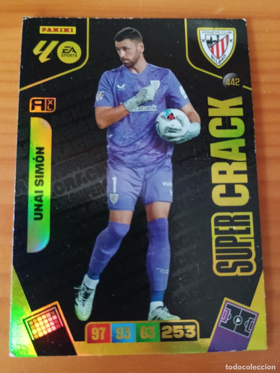 Cromos de f&uacute;tbol: ADRENALYN XL 2025 2026 25 26 N&ordm; 442 UNAI SIMON ATHLETIC BILBAO SUPER CRACK