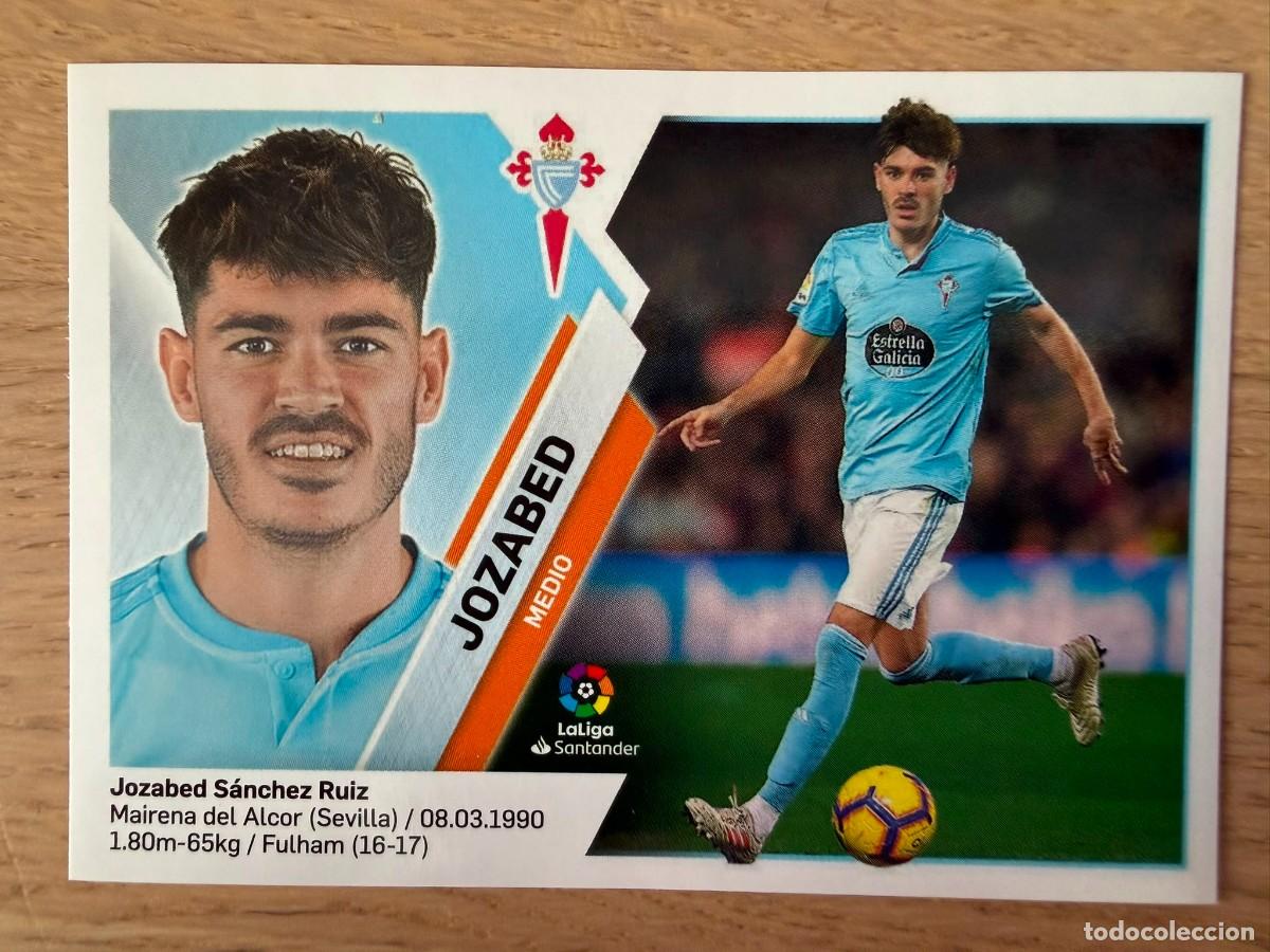 Cromos de f&uacute;tbol: 10B 10 B JOZABED CELTA VIGO 19 20 2019 2020 LIGA SANTANDER COLECCIONES ESTE SIN PEGAR STICKER