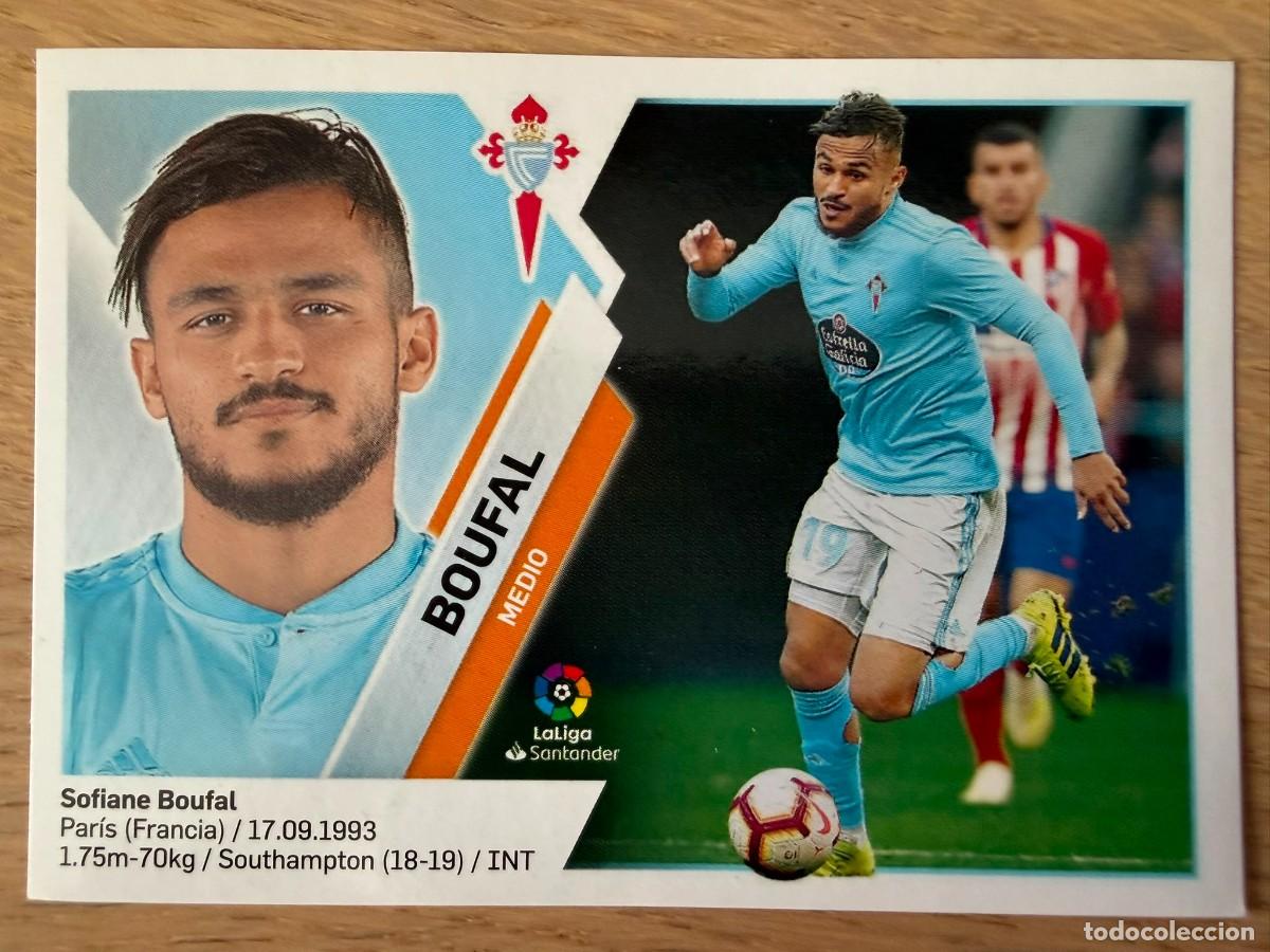 Cromos de f&uacute;tbol: 13 BOUFAL CELTA VIGO 19 20 2019 2020 LIGA SANTANDER COLECCIONES ESTE SIN PEGAR STICKER