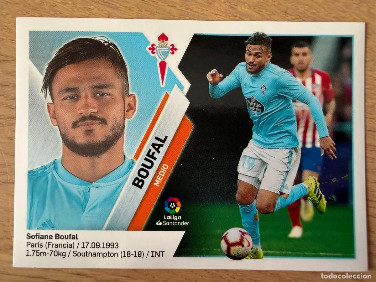 Cromos de f&uacute;tbol: 13 BOUFAL CELTA VIGO 19 20 2019 2020 LIGA SANTANDER COLECCIONES ESTE SIN PEGAR STICKER