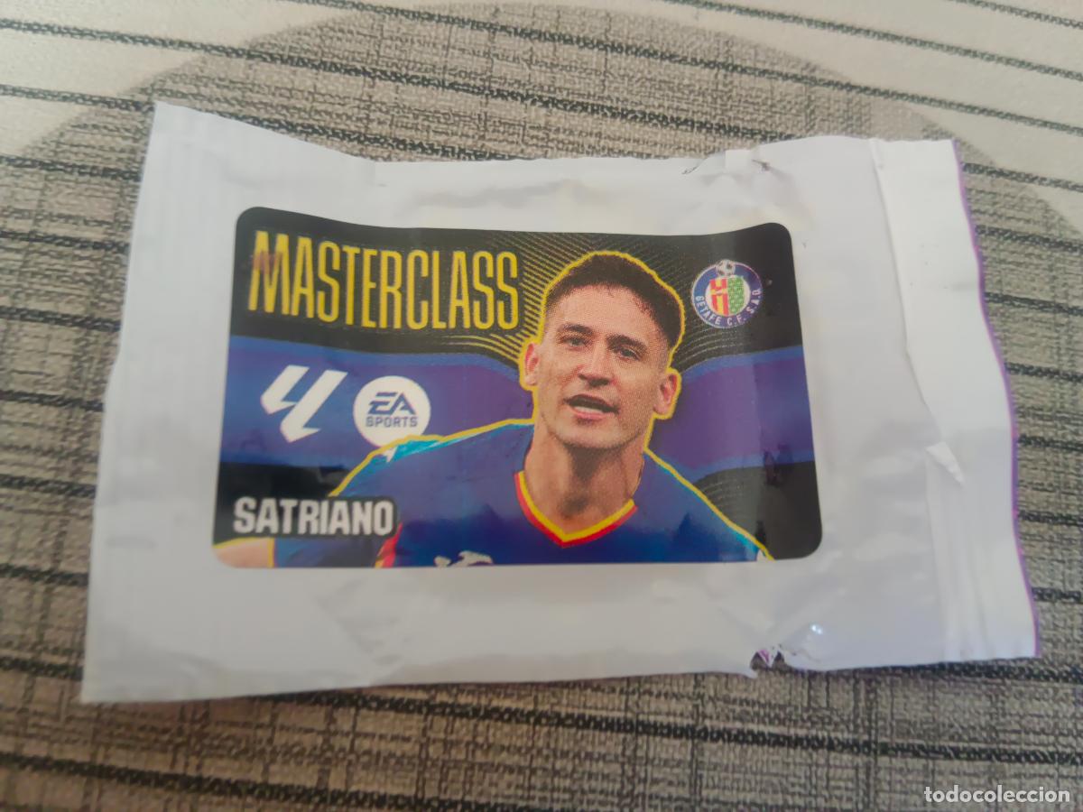 Cromos de f&uacute;tbol: TEMPORADA 2026 2027 26 27 CHICLE MASTERCLASS SATRIANO GETAFE ESTE