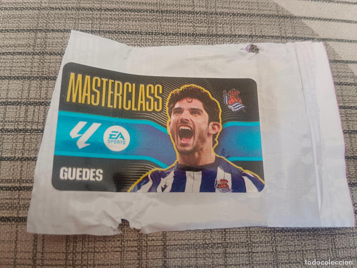 Cromos de f&uacute;tbol: TEMPORADA 2026 2027 26 27 CHICLE MASTERCLASS GUEDES REAL SOCIEDAD ESTE
