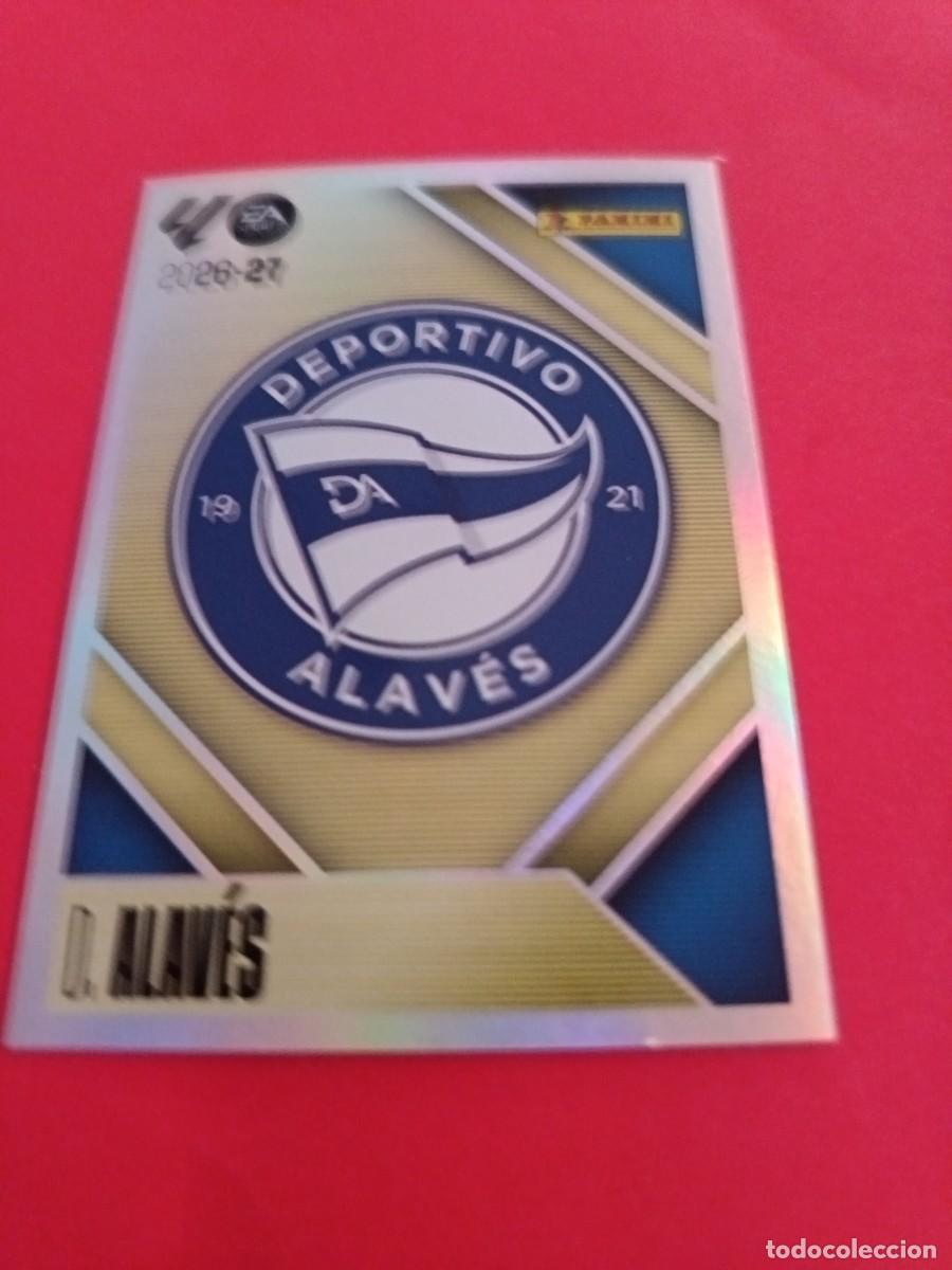 Cromos de f&uacute;tbol: ESTE 2026 2027 ALAVES N 1 - ESCUDO