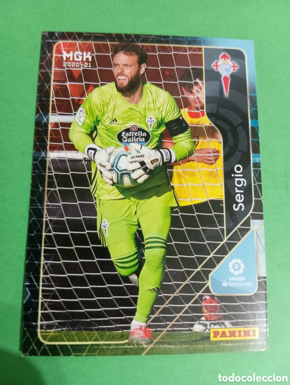 Cromos de f&uacute;tbol: Sergio Celta de Vigo n&deg;111 / PANINI MEGACRACKS 2020/2021