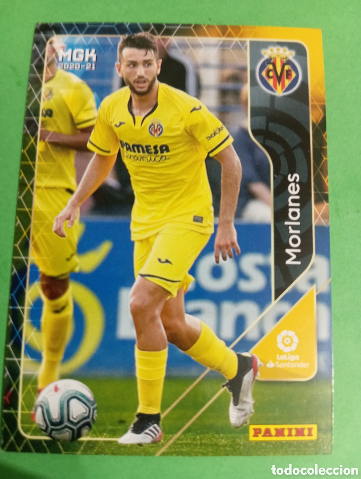 Cromos de f&uacute;tbol: Morlanes Villarreal n&deg;335 / PANINI MEGACRACKS 2020/2021