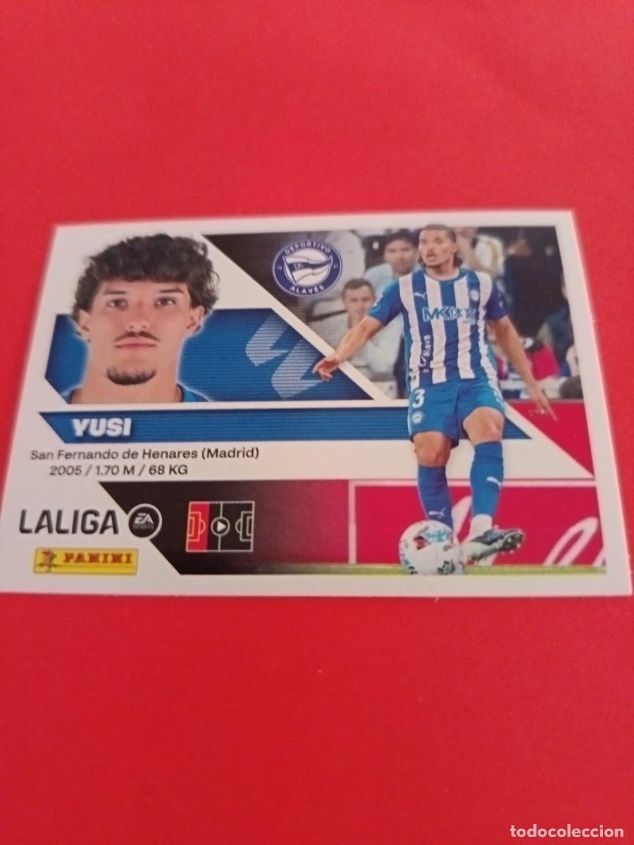 Cromos de f&uacute;tbol: ESTE 2026 2027 ALAVES N 9 YUSI