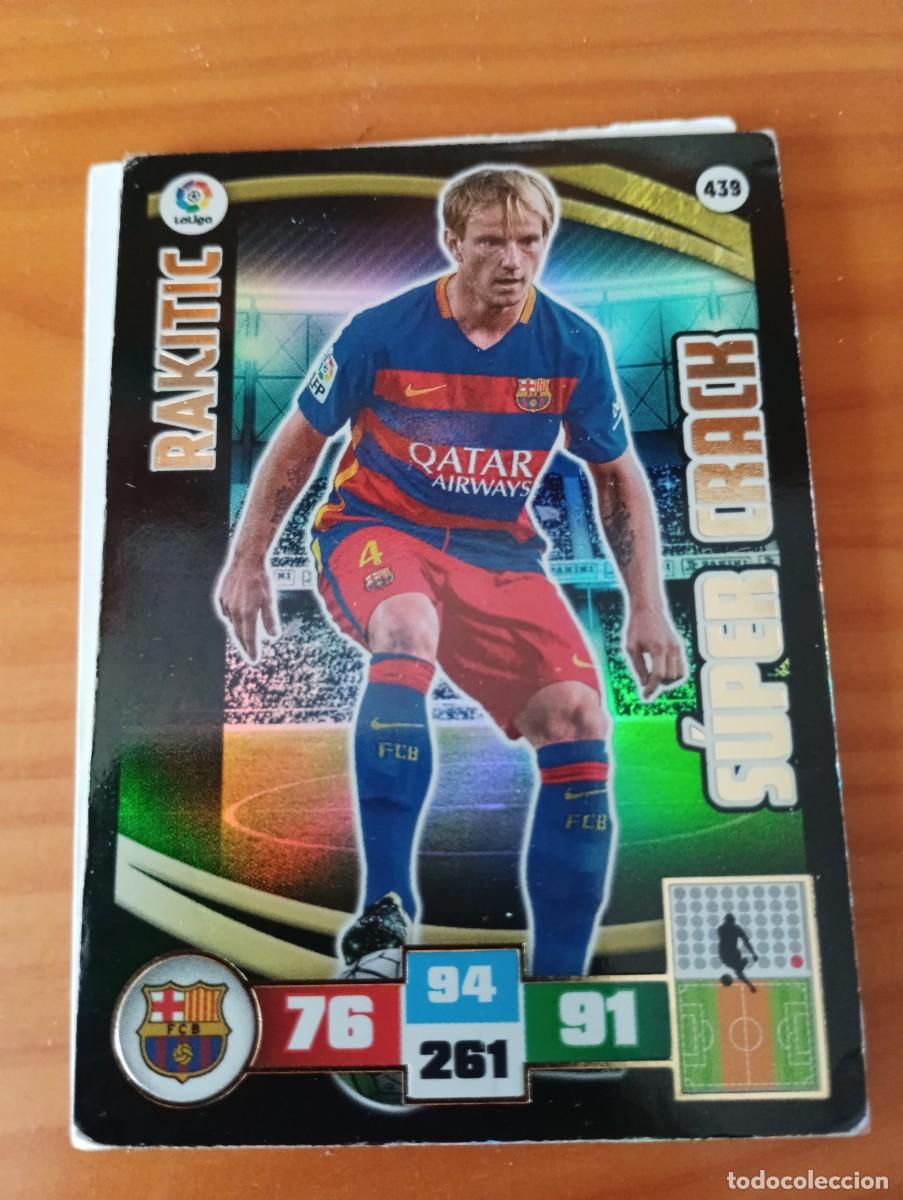 Cromos de f&uacute;tbol: CARTAS ADRENALYN XL 2015-16 - N&ordm; 439 BARCELONA - RAKITIC