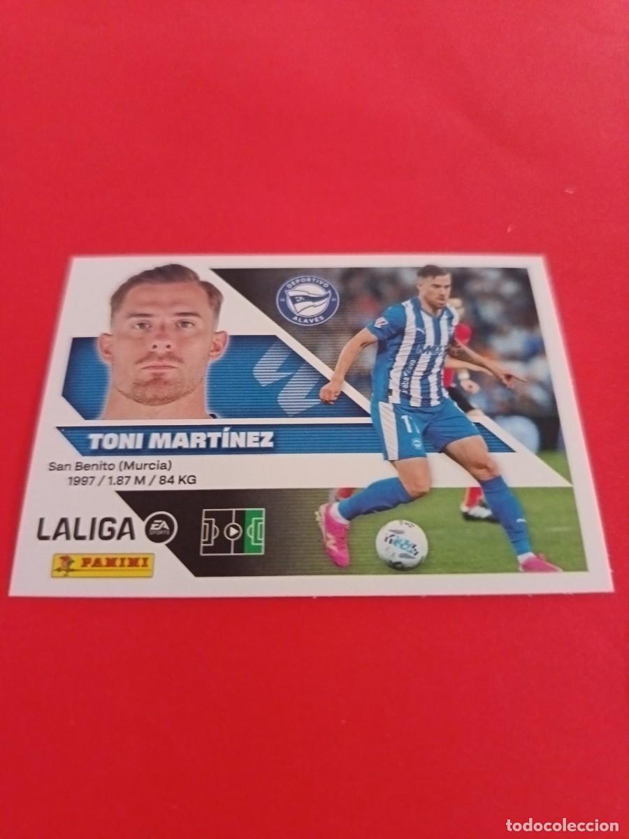 Cromos de f&uacute;tbol: ESTE 2026 2027 ALAVES N 19 TONI