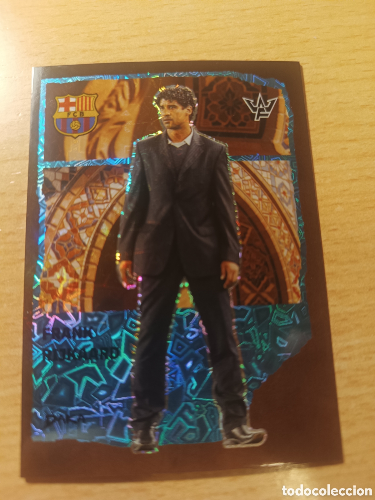 Cromos de f&uacute;tbol: ACB-22 FRANK RIJKAARD FC BARCELONA DAKA FINAL WHISTLE BLUE PARALEL 2025 2026 PARALELA AZUL 25 26
