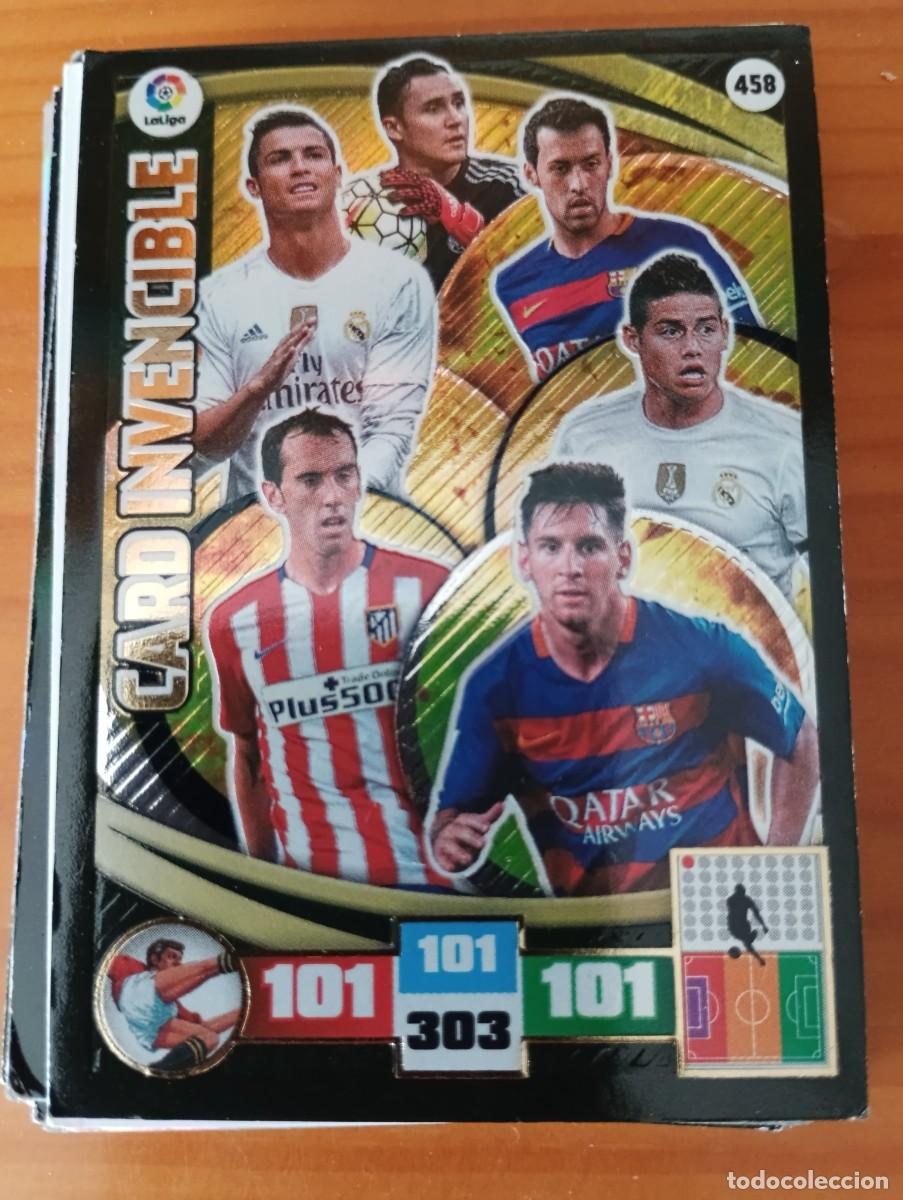 Cromos de f&uacute;tbol: CARD INVENCIBLE N&ordm; 458 - ADRENALYN 2015 2016 15 16