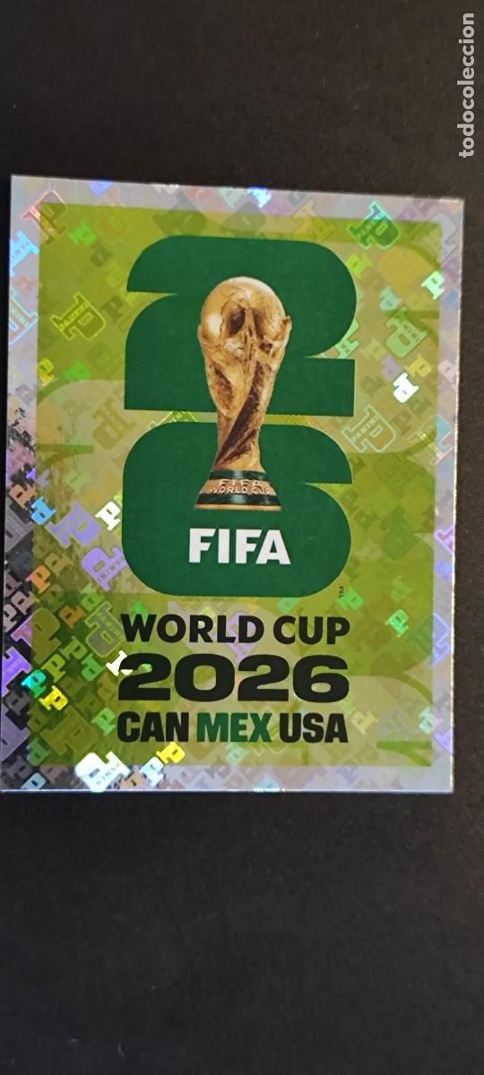 Cromos de f&uacute;tbol: FIFA WORLD CUP 2026 STICKER EMBLEMA WORLD CUP CAN/MEX/USA # FWC7 PANINI