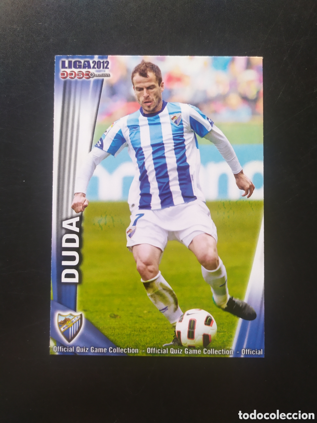 Cromos de f&uacute;tbol: Mundicromo fichas Liga 2011 2012 11 12 Duda n&deg; 283 Malaga