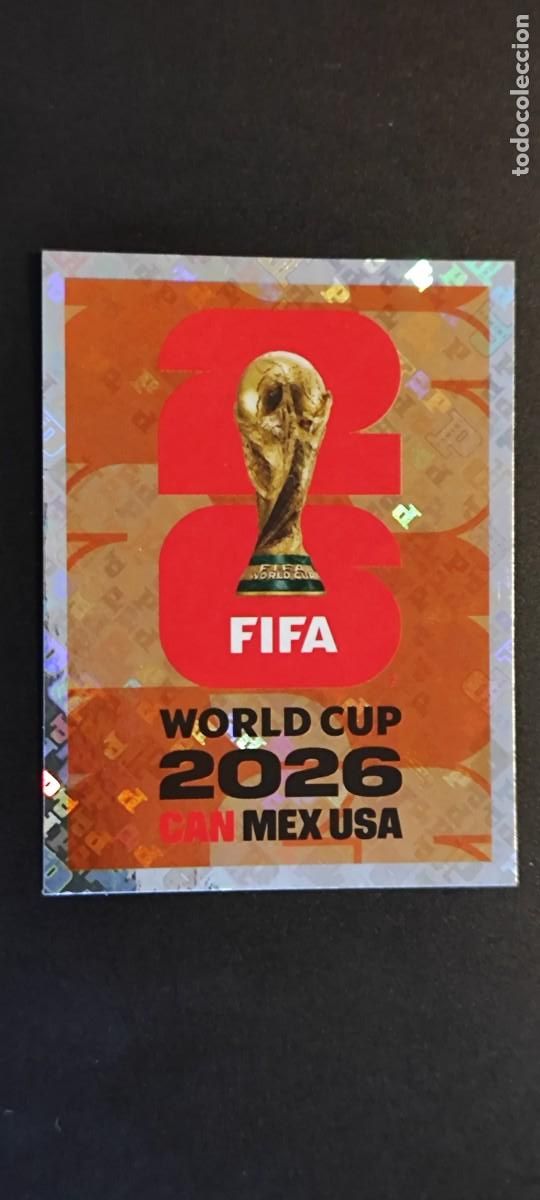 Cromos de f&uacute;tbol: FIFA WORLD CUP 2026 STICKER EMBLEMA WORLD CUP 2026 MEX/USA # FWC6 PANINI